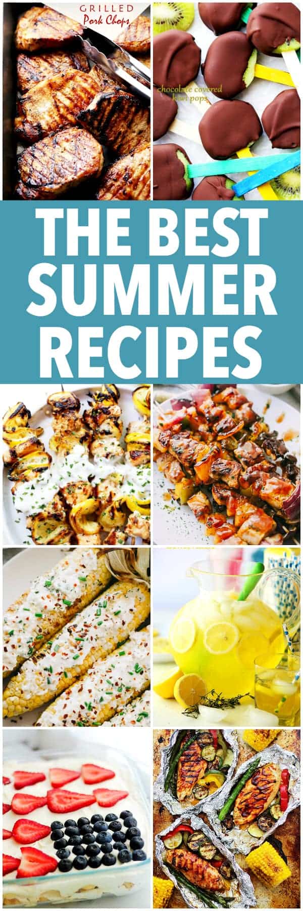 The Best 30 Summer Recipes - Your summer is about to get much more delicious! From grilled foods to salads and drinks, these summer recipes are delicious, easy, and perfect for your next backyard party.