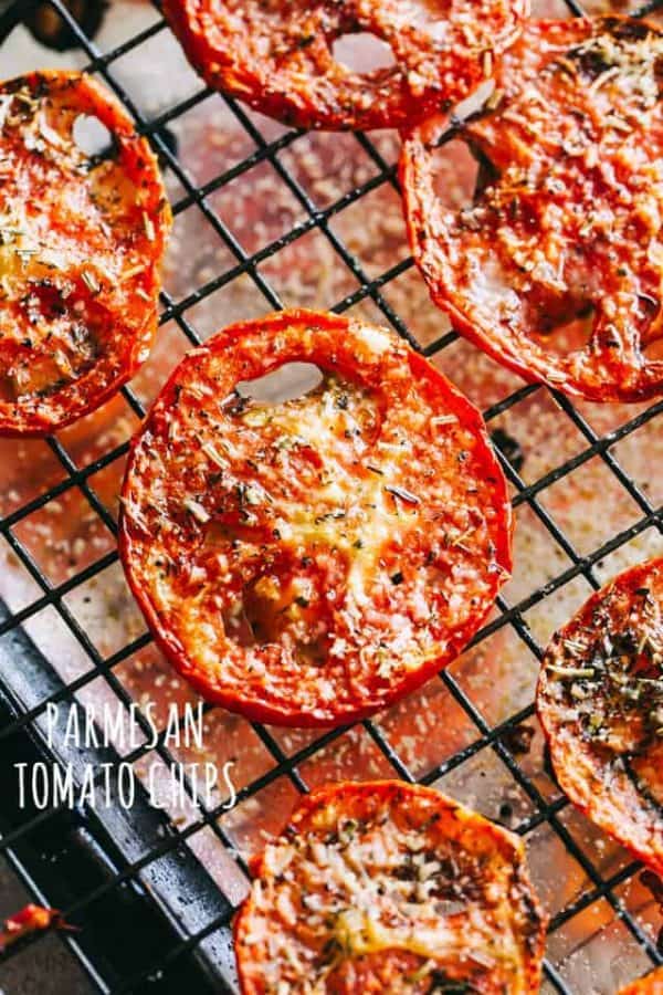 Parmesan Tomato Chips Recipe | Preserving Tomatoes