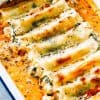 Creamy Ricotta Spinach and Chicken Cannelloni Pasta Recipe