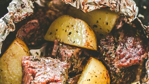 Cooking steak in foil clearance in oven