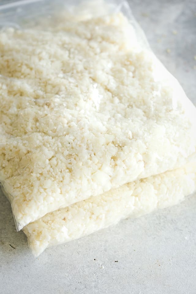 How to Make and Store Cauliflower Rice - Learn how to make and store cauliflower rice.