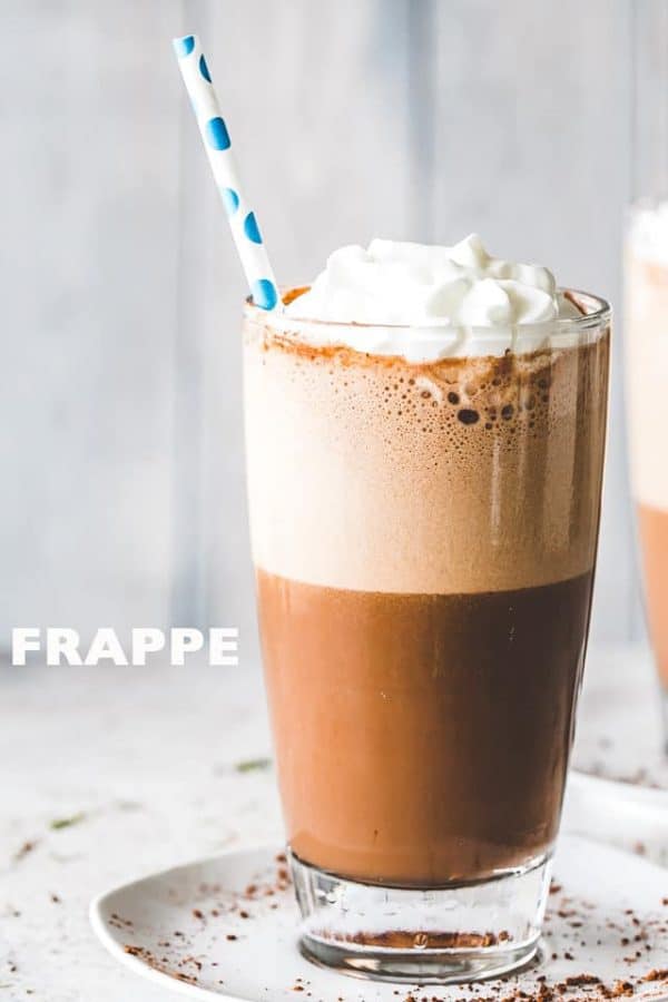 coffee frappe powder mix