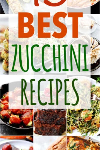 15 Best Zucchini Recipes - From zucchini bread to zucchini chips and zucchini noodles, these zucchini recipes will help you make the most of summer's most abundant veggie! 