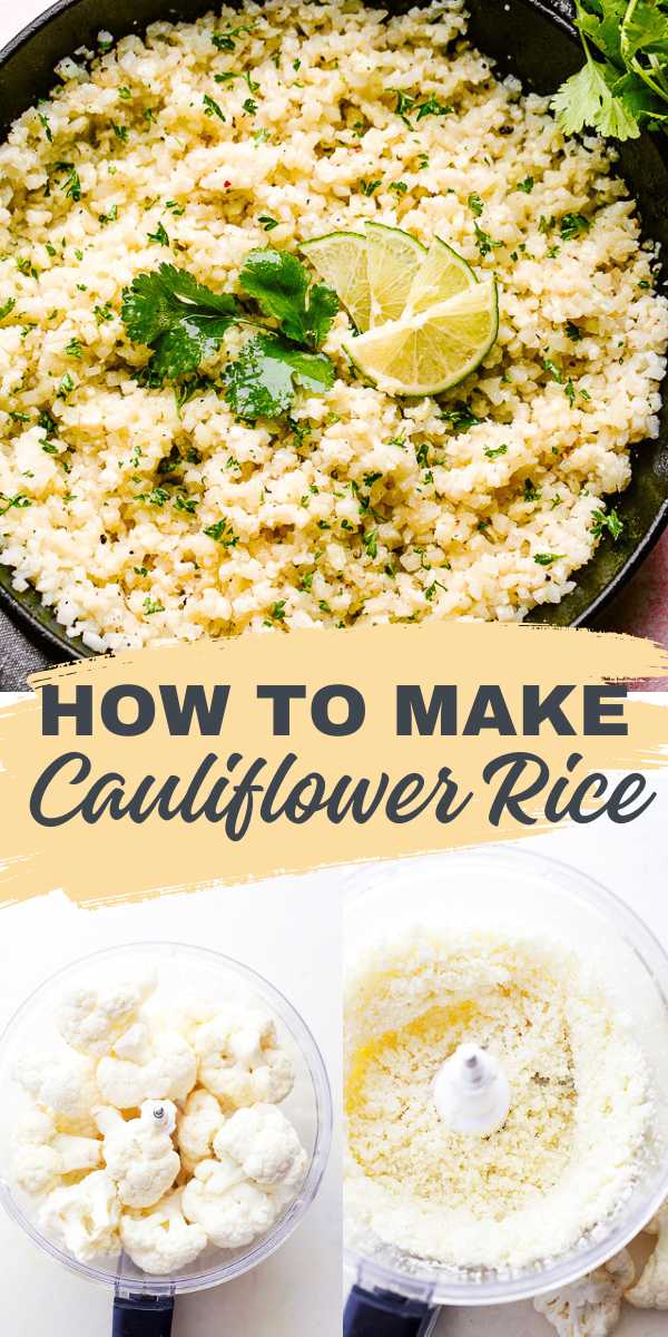 How to Make Cauliflower Rice | With Tips for Storing & Cooking!