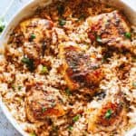 Garlic Butter Chicken & Rice | An EASY Chicken Recipe + Dinner Idea!