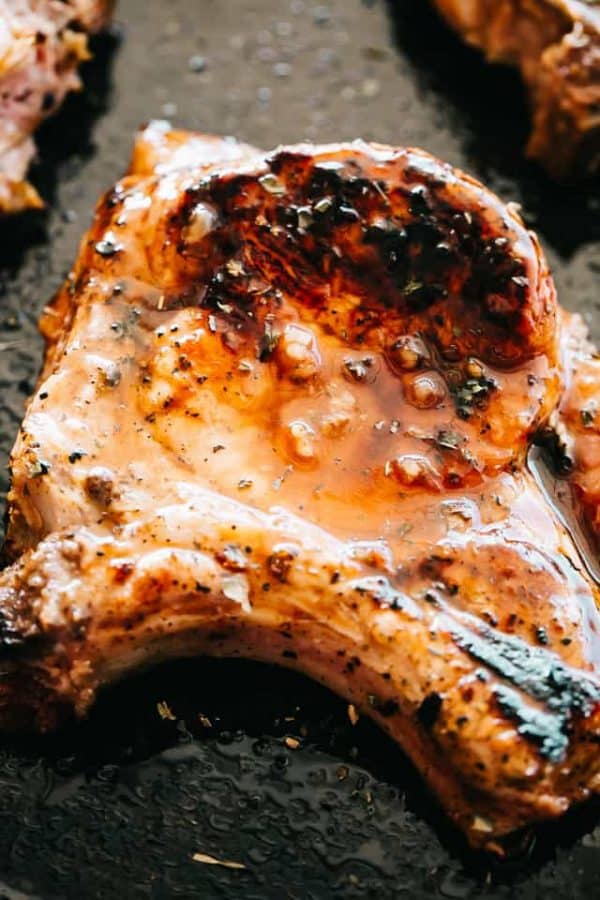 Honey Garlic Baked Pork Chops Recipe Easy Pork Chop Recipe