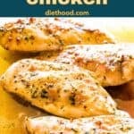 Brown Sugar Chicken social media sharing image.