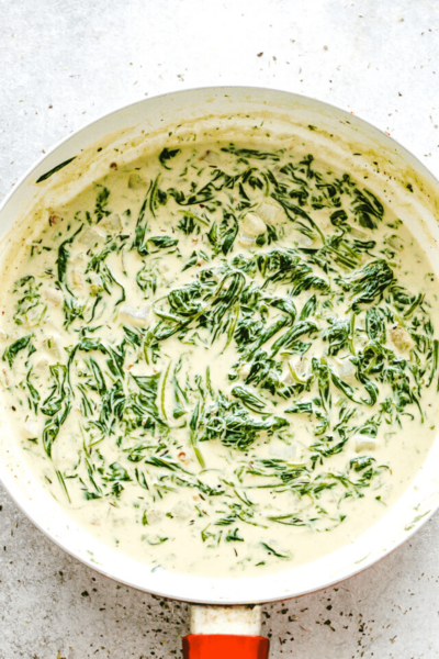 Easy Creamed Spinach Recipe | Side Dish Idea