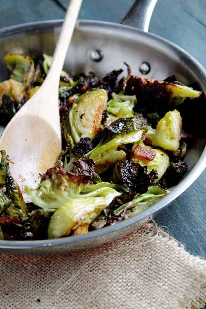 ROASTED BRUSSELS SPROUTS