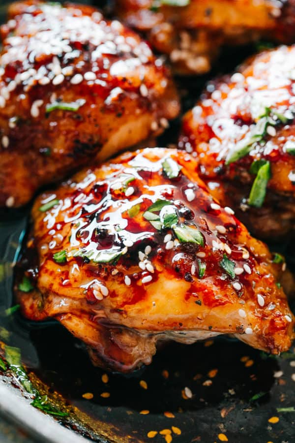 Easy Instant Pot Sticky Chicken Thighs Recipe Diethood