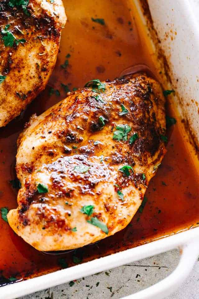 Oven Baked Chicken Breasts | The BEST Way to Bake Chicken ...