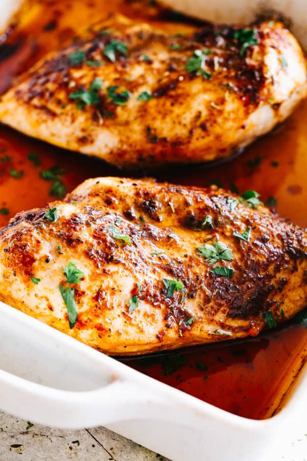 Oven Baked Chicken Breasts The BEST Way to Bake Chicken Breasts