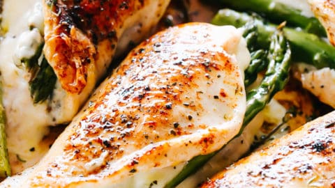 Instant pot asparagus stuffed chicken online breast