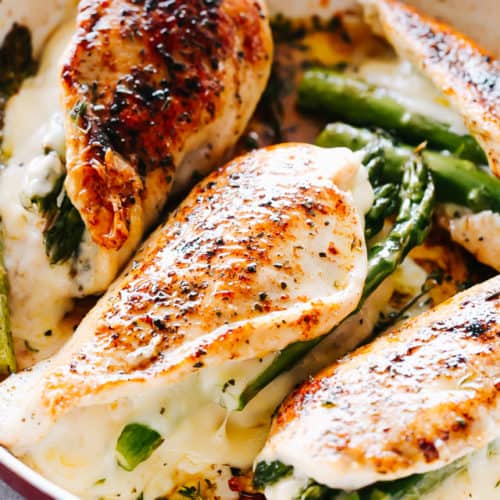 Asparagus Stuffed Chicken