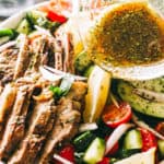 Steak Salad with Dijon Balsamic Dressing