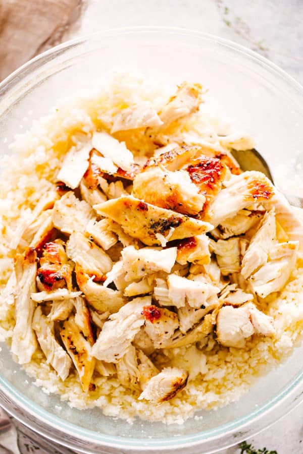 Chicken Cauliflower Rice Casserole | Diethood