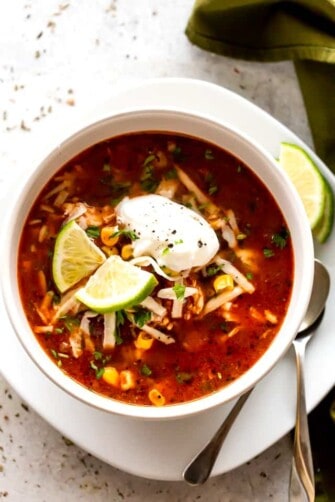 Chicken Enchilada Soup