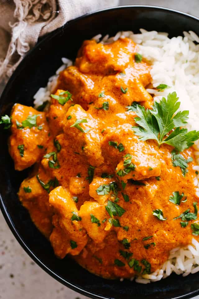 Instant Pot Butter Chicken - Low Carb Keto