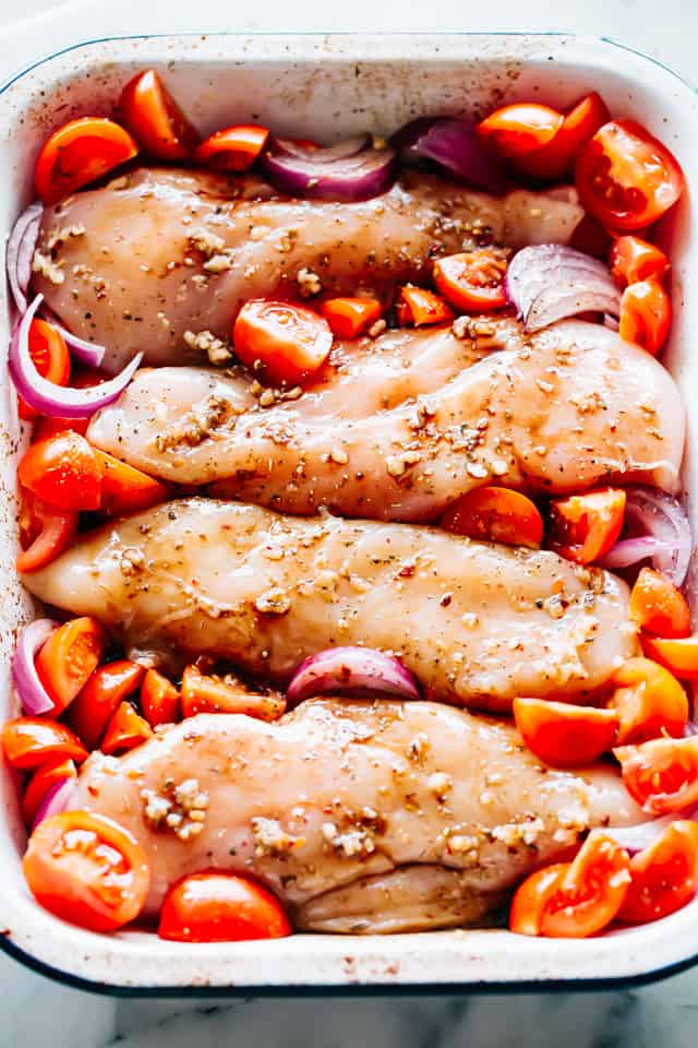 Balsamic Chicken with Tomatoes