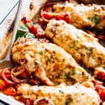 Caprese Balsamic Baked Chicken Breasts Recipe