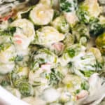 Instant Pot Creamy Brussel Sprouts