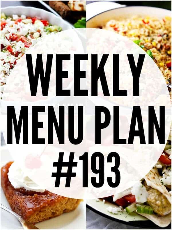 WEEKLY MENU PLAN COLLAGE PIN