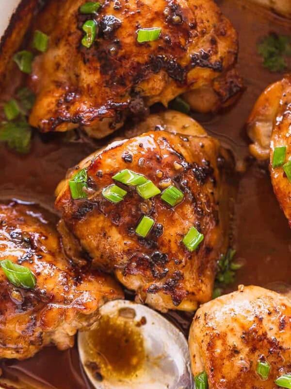 Oven Baked Chicken Thighs