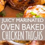 BAKED CHICKEN THIGHS PIN