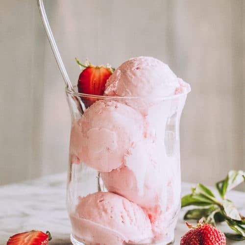 Healthy Ice Cream in a Blender