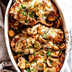 Baked Chicken with Mushrooms 6