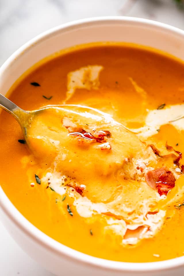 Creamy Carrot Soup Recipe 