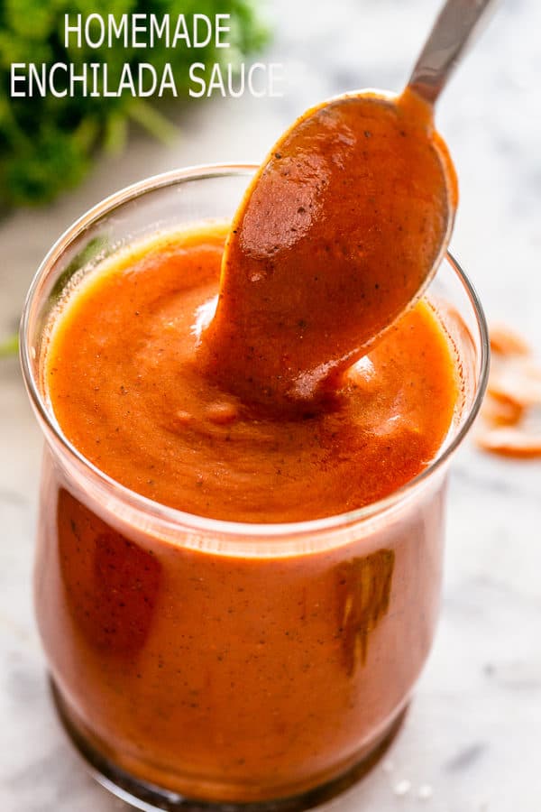 Enchilada Sauce 10Minute Homemade Enchilada Sauce!