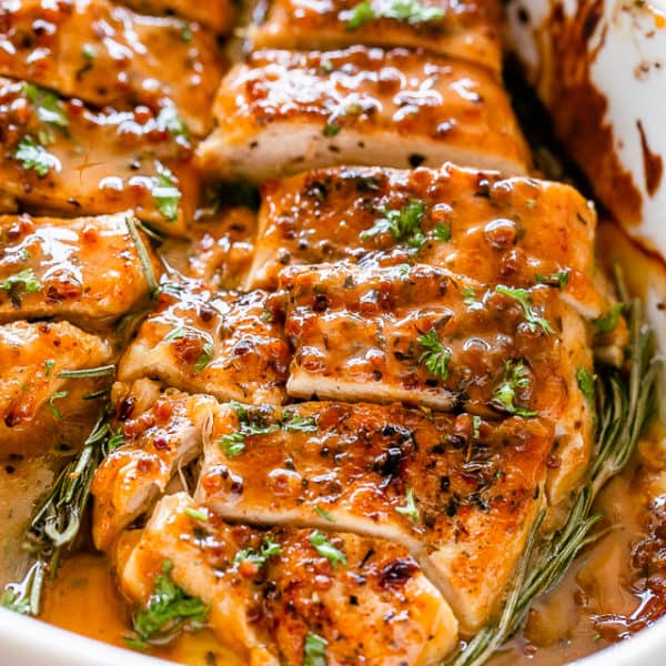 Baked Honey Mustard Chicken - Diethood