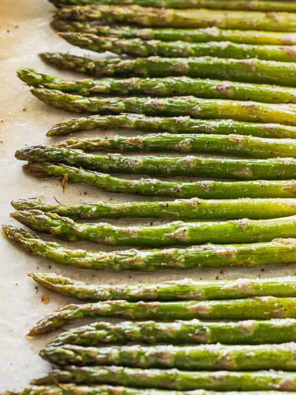 Easy Oven Roasted Asparagus Recipe with Hollandaise Sauce