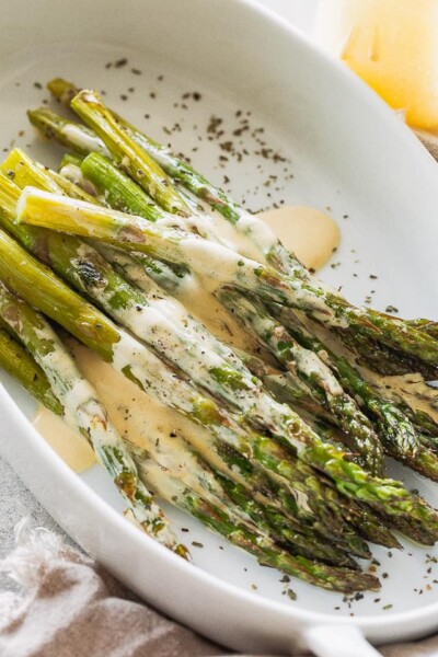 Oven Roasted Asparagus Recipe | Diethood
