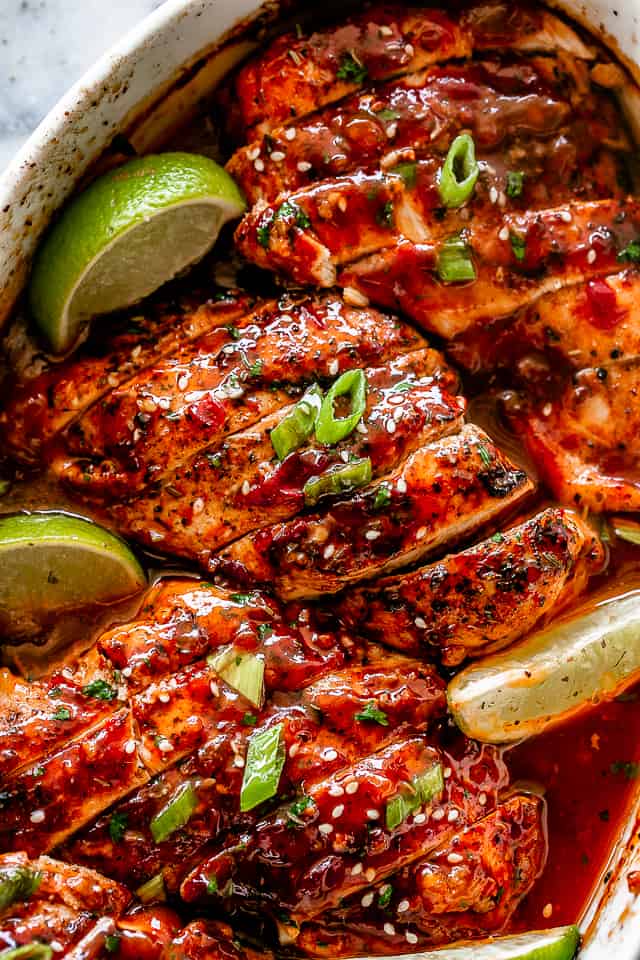 Honey Sriracha Chicken Recipe