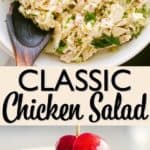 classic chicken salad long pinterest image