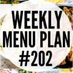 Weekly Menu Plan 202 Pin Image