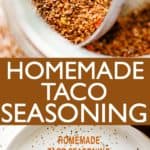 Taco Seasoning Mix Pin Image