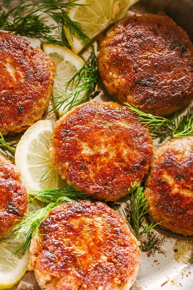 Air Fryer Salmon Patties Recipe | ChefDeHome.com