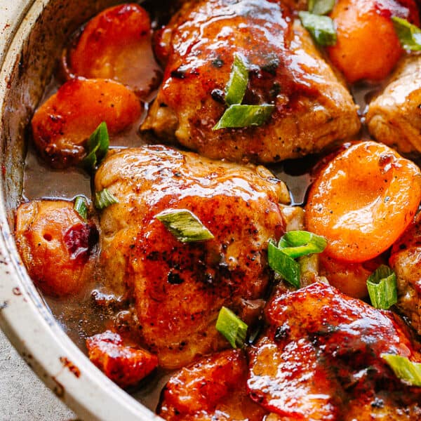 Barbecue Apricot Chicken - Diethood