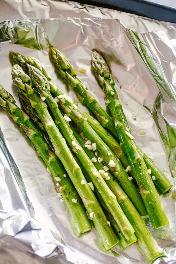 Cheesy Grilled Asparagus in Foil Packs - Diethood