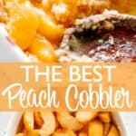 Peach Cobbler Pin Image