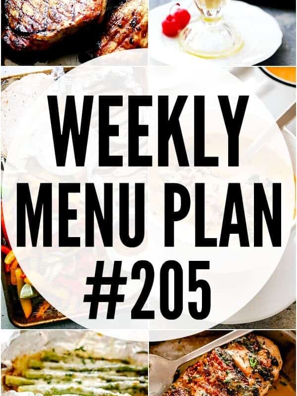 Menu Plan 205 Pin Image