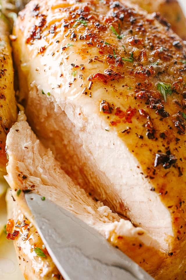 Whole Roasted Chicken Recipe | Diethood