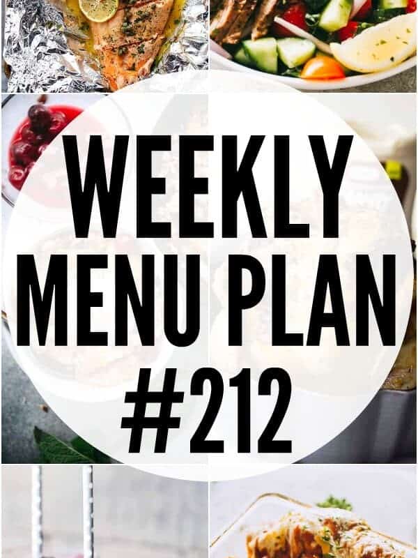 WEEKLY MENU PLAN 212 PIN IMAGE