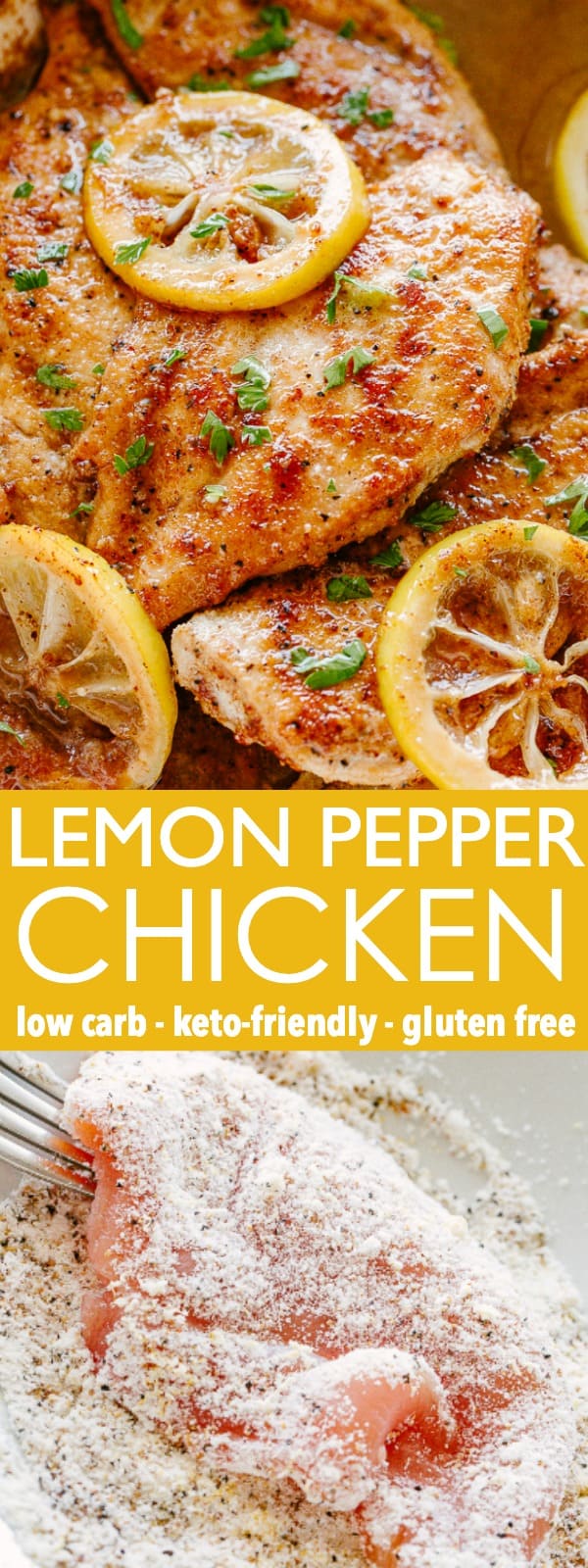 Lemon Pepper Chicken - Diethood