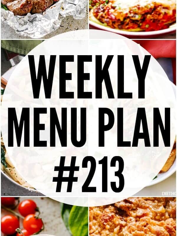 WEEKLY MENU 213 PIN IMAGE