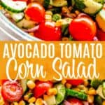 Corn Salad Pin Image