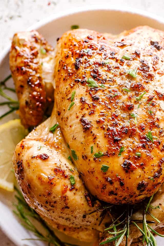 Whole Roasted Chicken Recipe